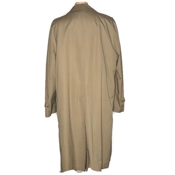 Towne by London Fog Tan Overcoat Coat Size 44L - Picture 2 of 7